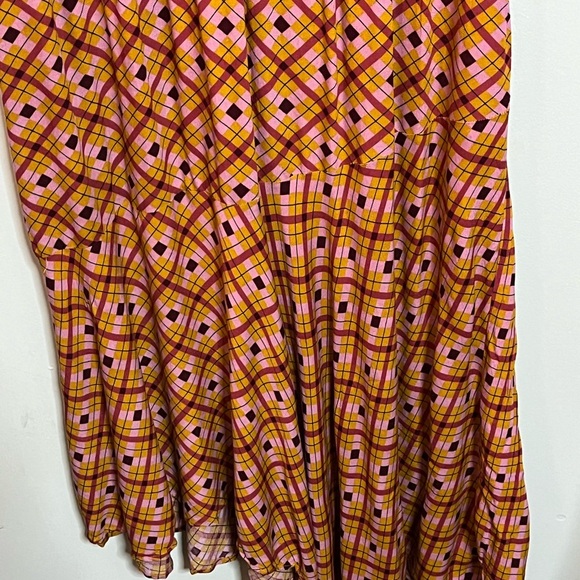 Eloquii Striped Maxi Rayon Dress Sz 20 - Picture 4 of 9